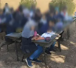 "ماتقيش ولدي" تدق ناقوس الخطر بخصوص "تلاميذ يدرسون في العراء" بضواحي سطات